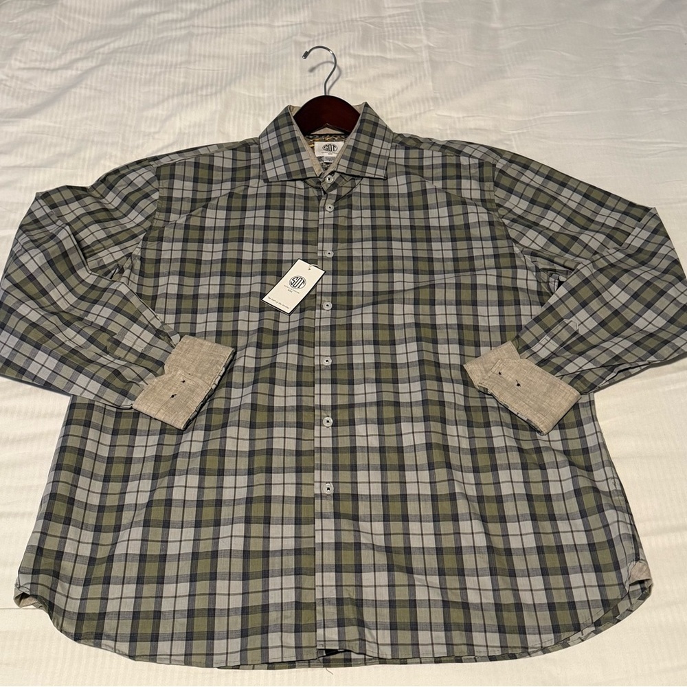 Society of Threads Plaid Button Down